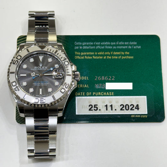 Rolex Yacht-Master 37mm Grey Dial 268622 (2024)