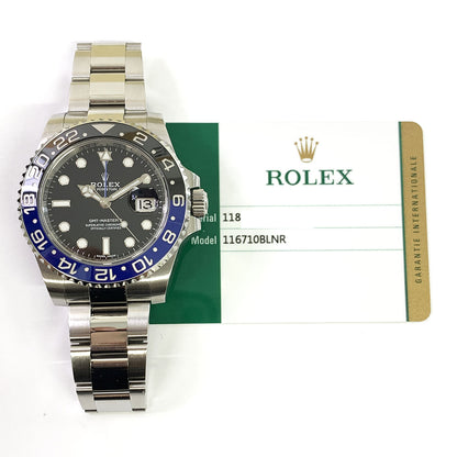 Rolex GMT-Master II Batman Dial 116710BLNR