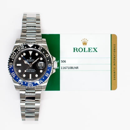 Rolex GMT-Master II "Batman" 116710BLNR (2017)