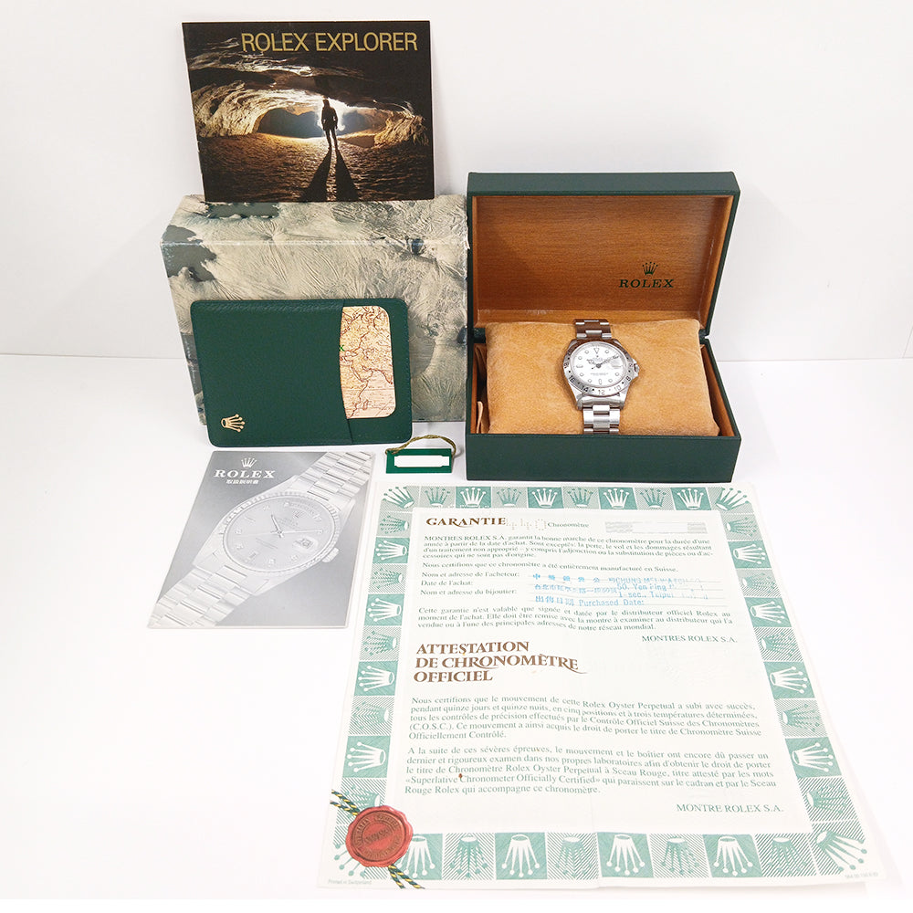 Rolex Explorer II 40mm White 16570