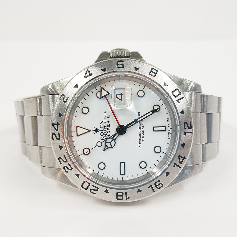 Rolex Explorer II 40mm White 16570