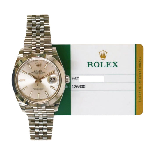 Rolex Datejust 41mm Silver Dial 126300 (2020)