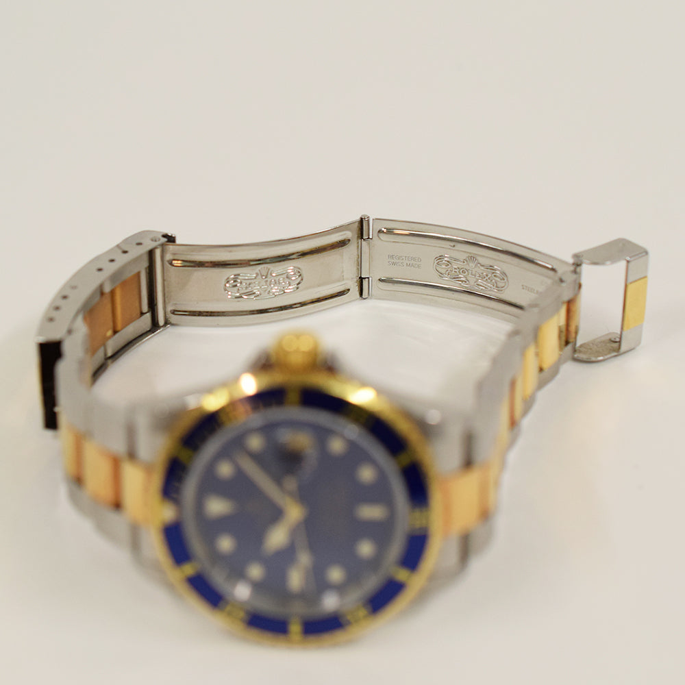 Rolex Submariber Date 40mm Blue Dial 16613 (2007)