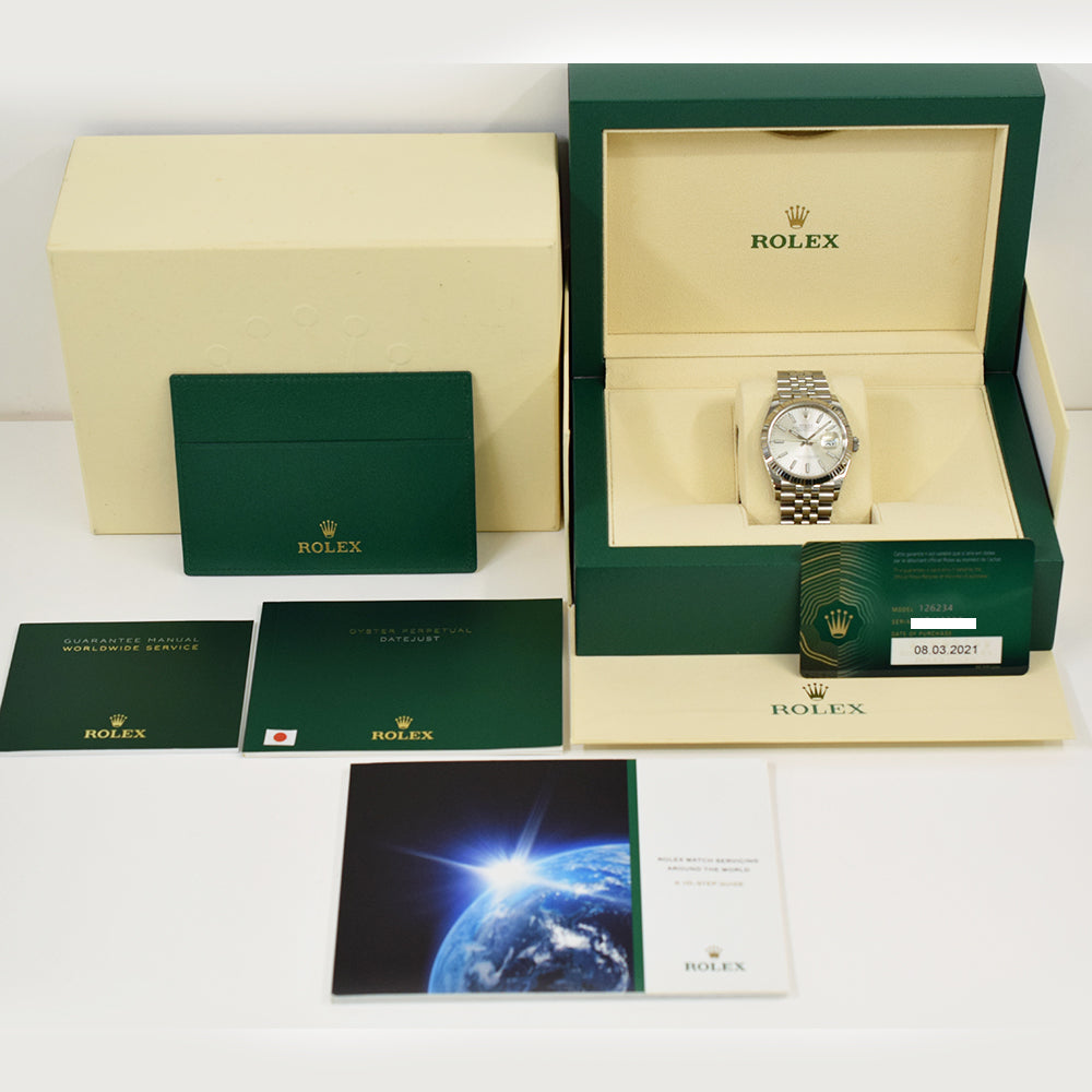 Rolex Datejust 36mm Silver Dial 126234 (2021)