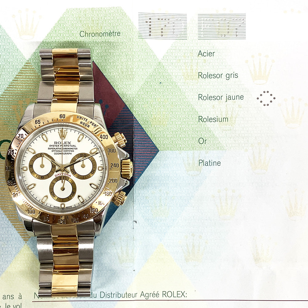 Rolex Daytona White Dial 116523