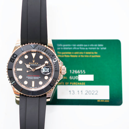 Rolex Yacht-Master 40mm Black Dial 126655 (2022)
