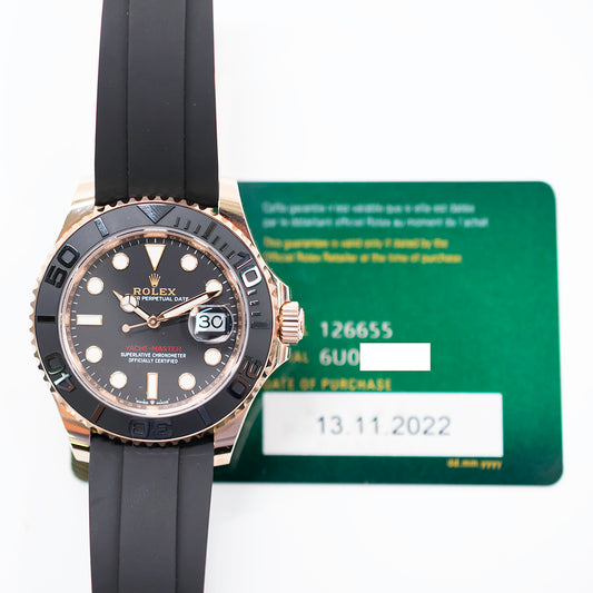Rolex Yacht-Master 40mm Black Dial 126655 (2022)