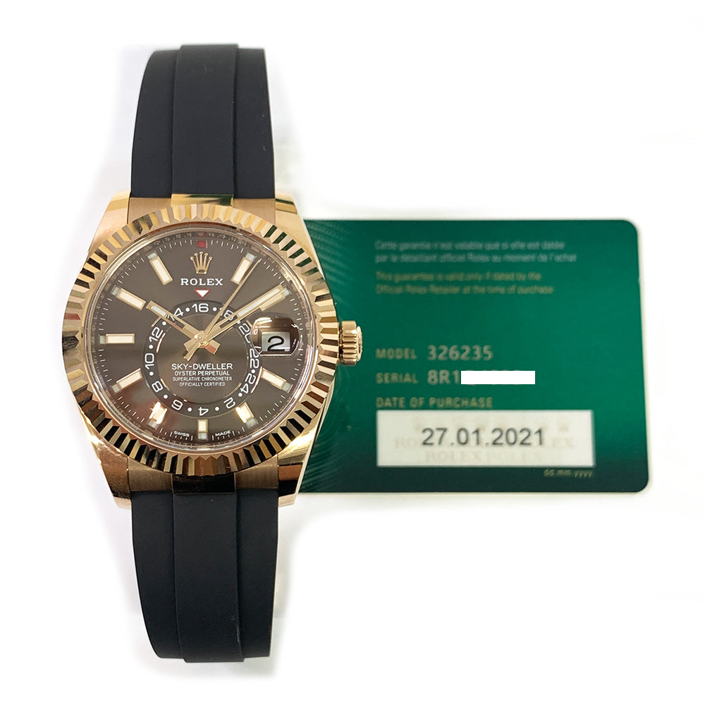 Rolex Sky-Dweller Chocolate Dial 326235