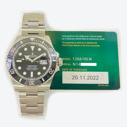 Rolex Submariner Date 41mm Black Dial 126610LN