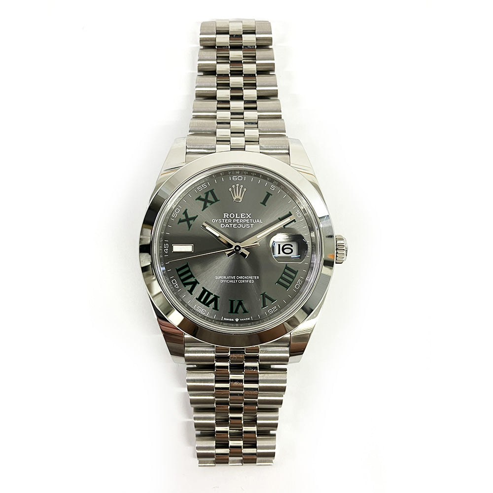 Rolex Datejust 41mm Wimbledon Dial 126300