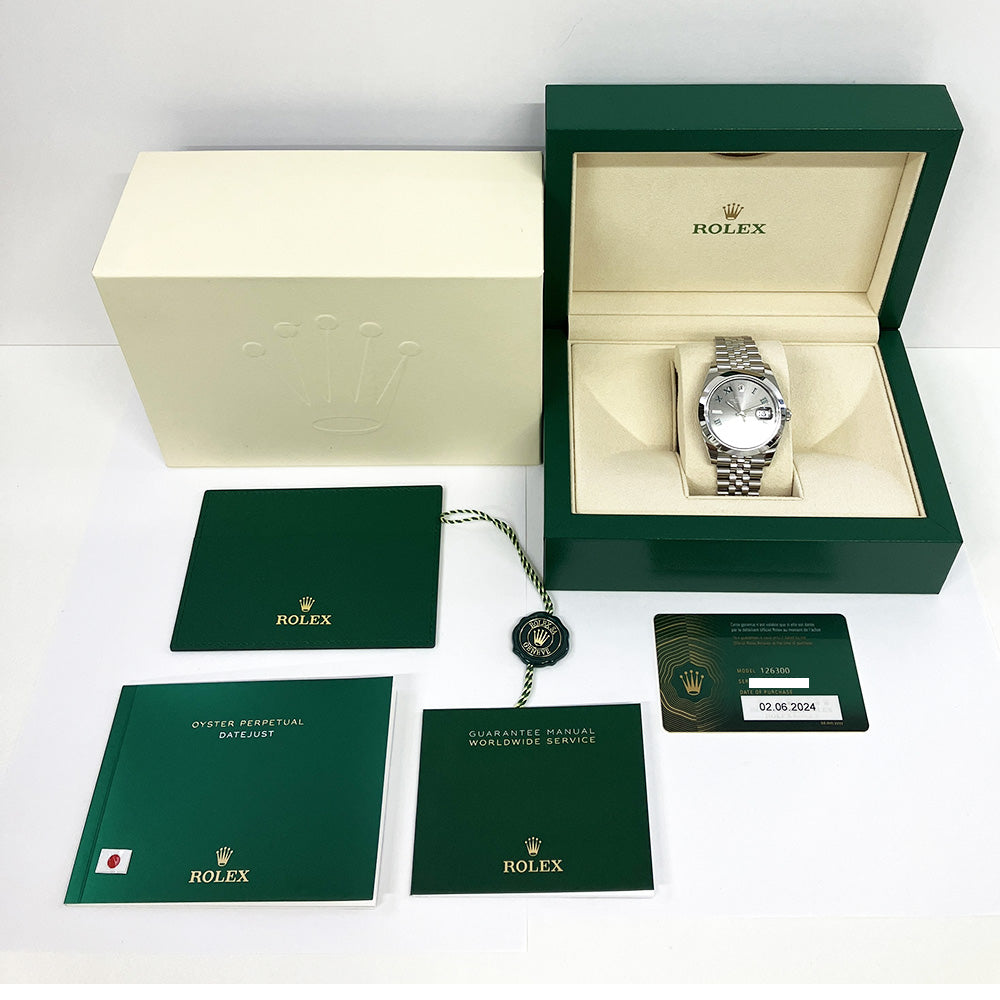 Rolex Datejust 41mm Wimbledon Dial 126300