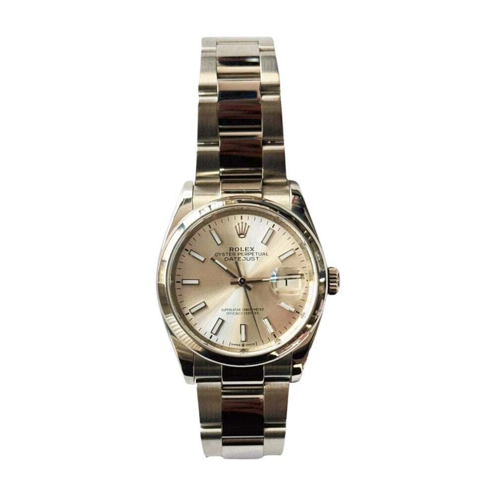 Rolex Datejust 36mm Silver Dial 126200 (2019)