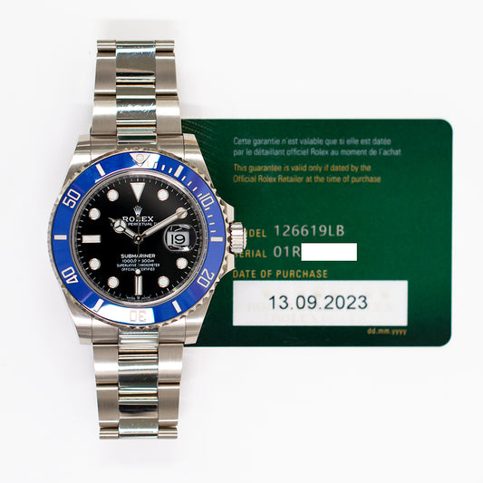 Rolex Submariner 41mm Black Dial 126619LB (2023)