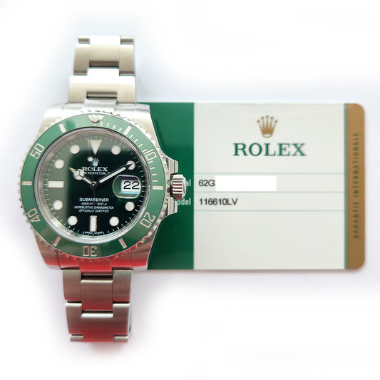 Rolex Hulk Dial 116610LV