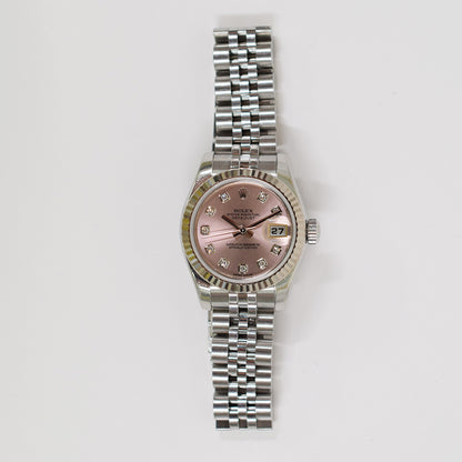Rolex Lady Datejust 26mm Pink Diamond Dial 179174G