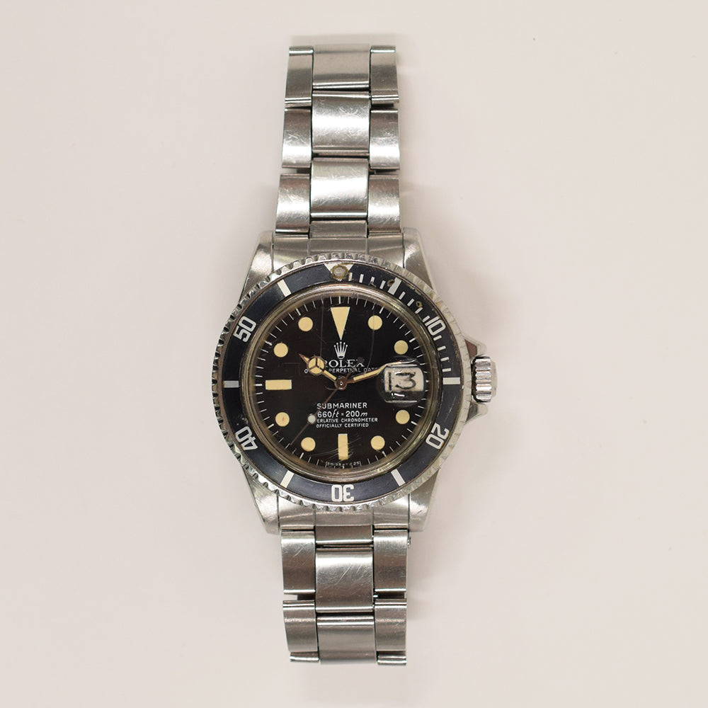 Rolex Submariner Date 40mm Black Dial 1680 (1973)