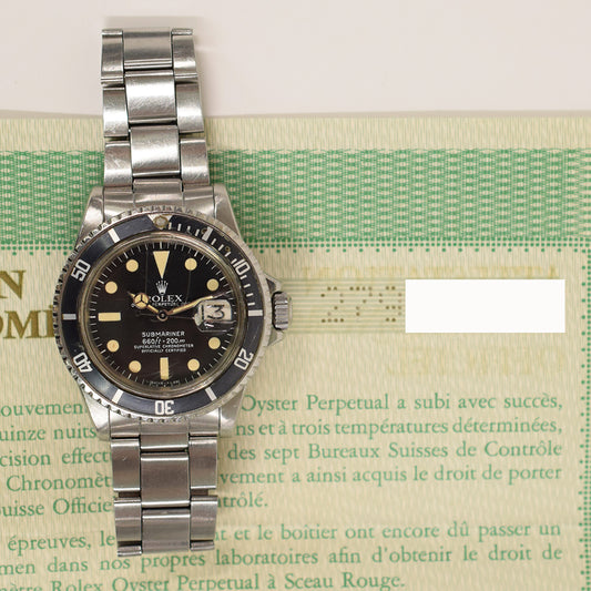 Rolex Submariner Date 40mm Black Dial 1680 (1973)