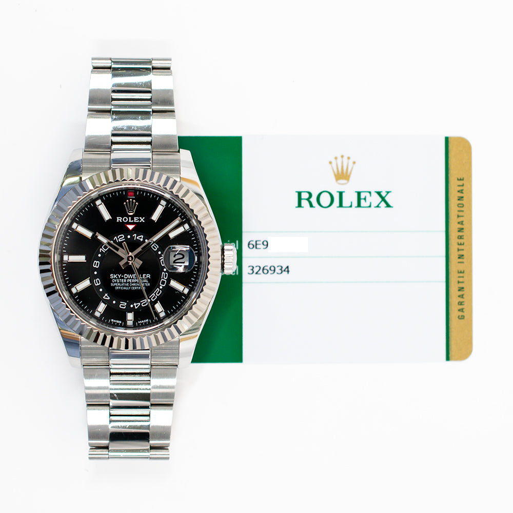 Rolex Sky-Dweller 42mm Black Dial 326934 (2019)