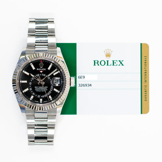 Rolex Sky-Dweller 42mm Black Dial 326934 (2019)