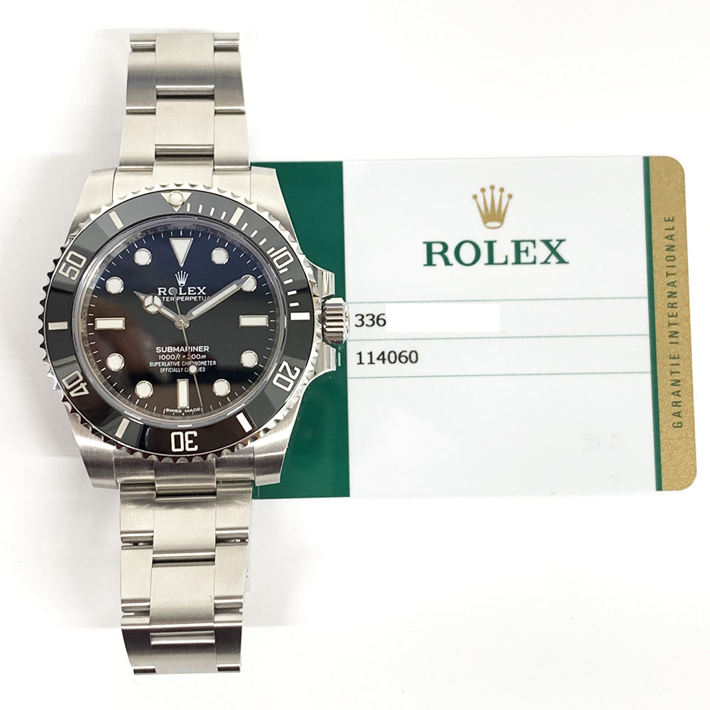 Rolex Submariner Black Dial 114060