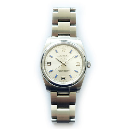 Rolex Air King Silver Dial 114200