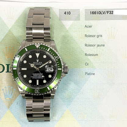 Rolex Submariner Date Kermit Dial 16610LV