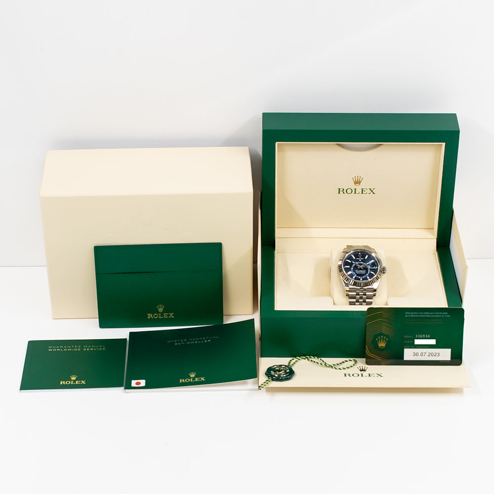 Rolex Sky-Dweller Blue Dial 336934 (2023)