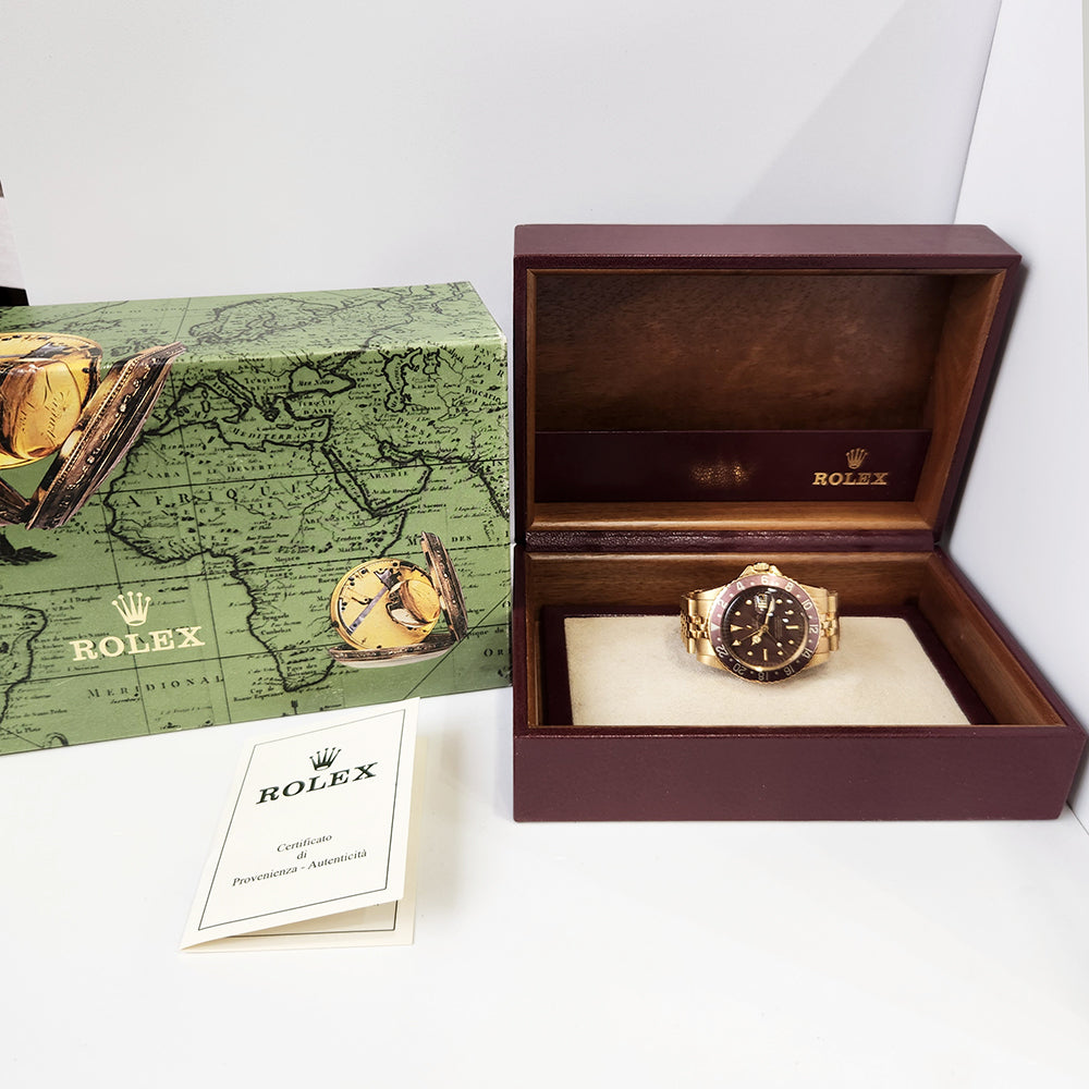 Rolex Vintage GMT-Master 40mm Brown Nipple Dial 1675