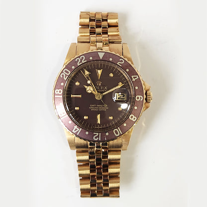 Rolex Vintage GMT-Master 40mm Brown Nipple Dial 1675