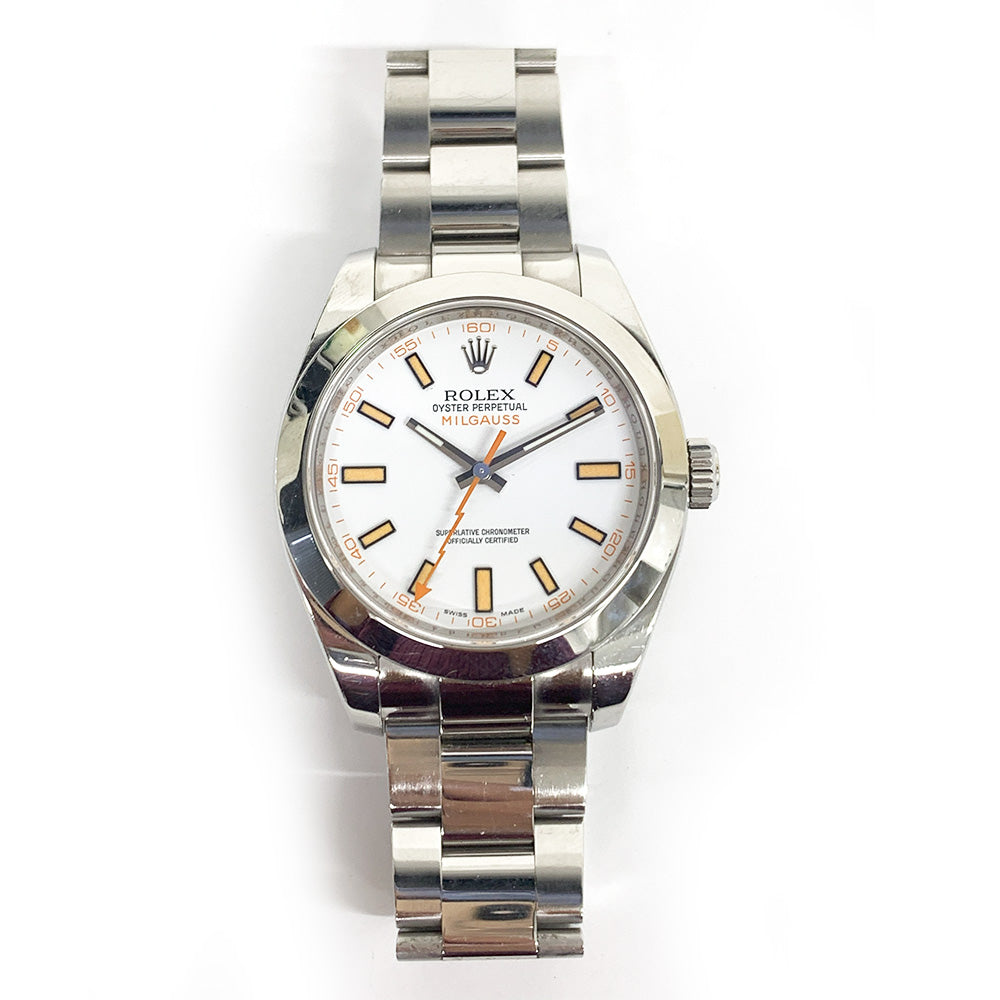 Rolex Milgauss White Dial 116400