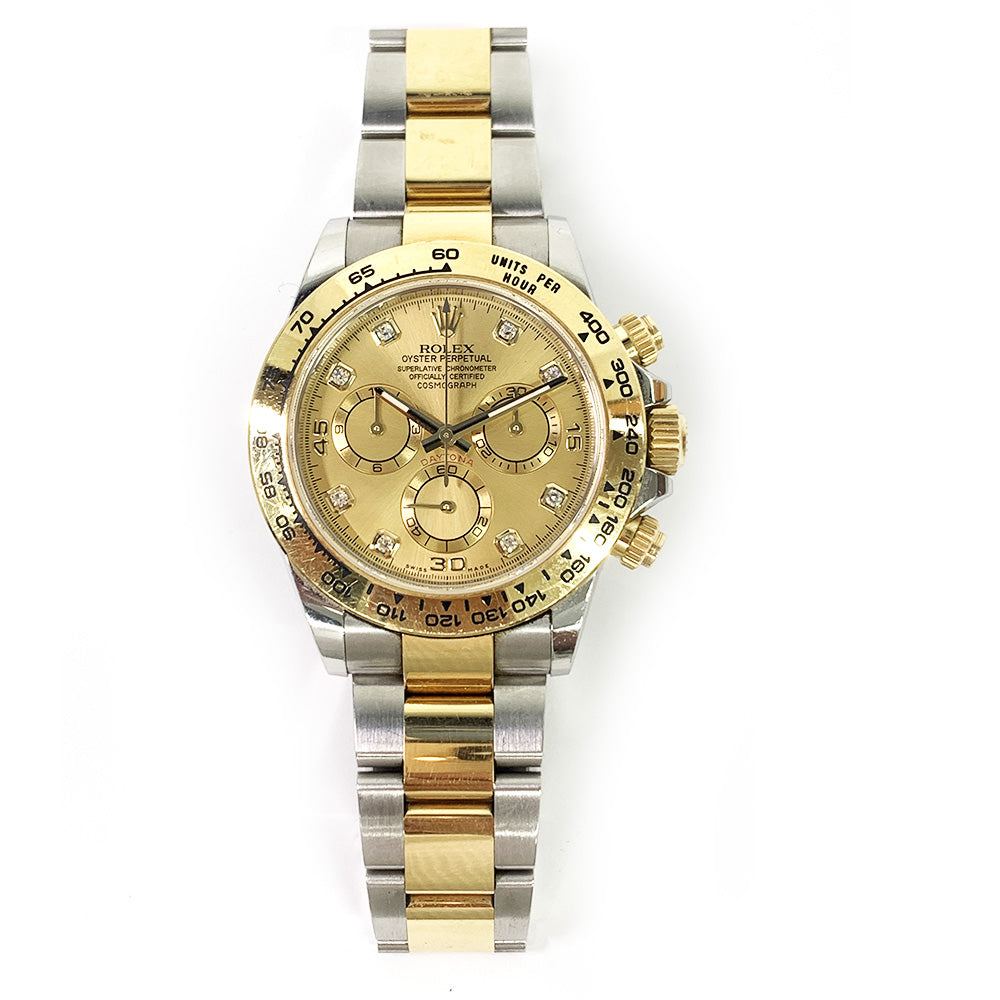 Rolex Daytona Champagne Diamond Dial 116503