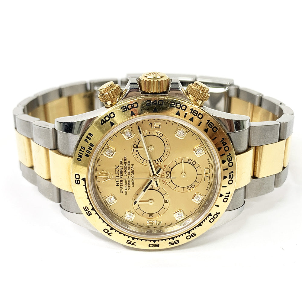 Rolex Daytona Champagne Diamond Dial 116503