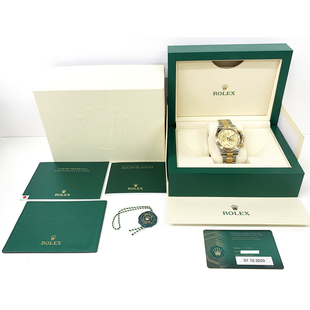 Rolex Daytona Champagne Diamond Dial 116503