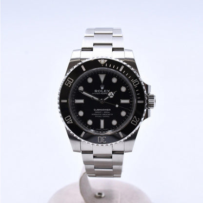 Rolex Submariner No Date 40mm Black Dial 114060 (2018)