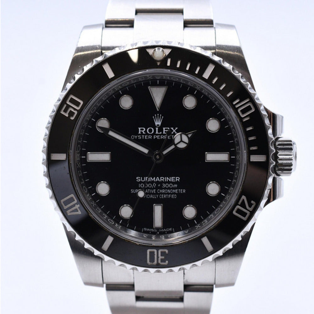 Rolex Submariner No Date 40mm Black Dial 114060 (2018)