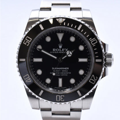 Rolex Submariner No Date 40mm Black Dial 114060 (2018)