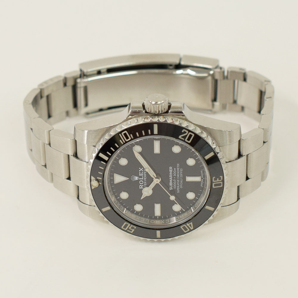 Rolex Submariner No Date 40mm Black Dial 114060 (2018)