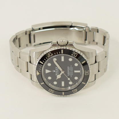 Rolex Submariner No Date 40mm Black Dial 114060 (2018)