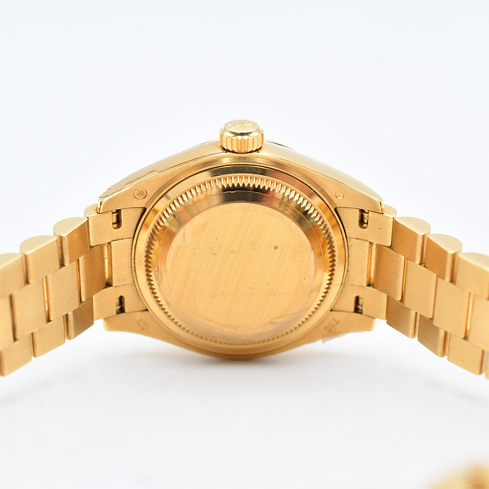 Rolex Datejust 28mm Champagne IX Diamond Dial 279178 (2017)