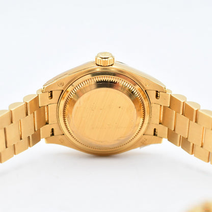 Rolex Datejust 28mm Champagne IX Diamond Dial 279178 (2017)