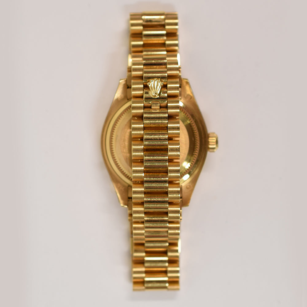 Rolex Datejust 28mm Champagne IX Diamond Dial 279178 (2017)