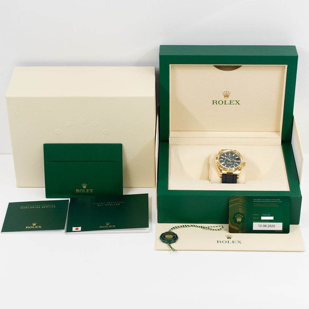 Rolex Sky-Dweller Green Dial 336238 (2025)
