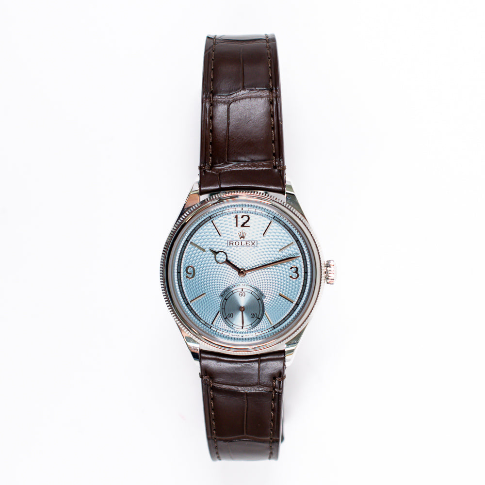 Rolex 1908 39mm Platinum Ice Blue Dial 52506 (2025)