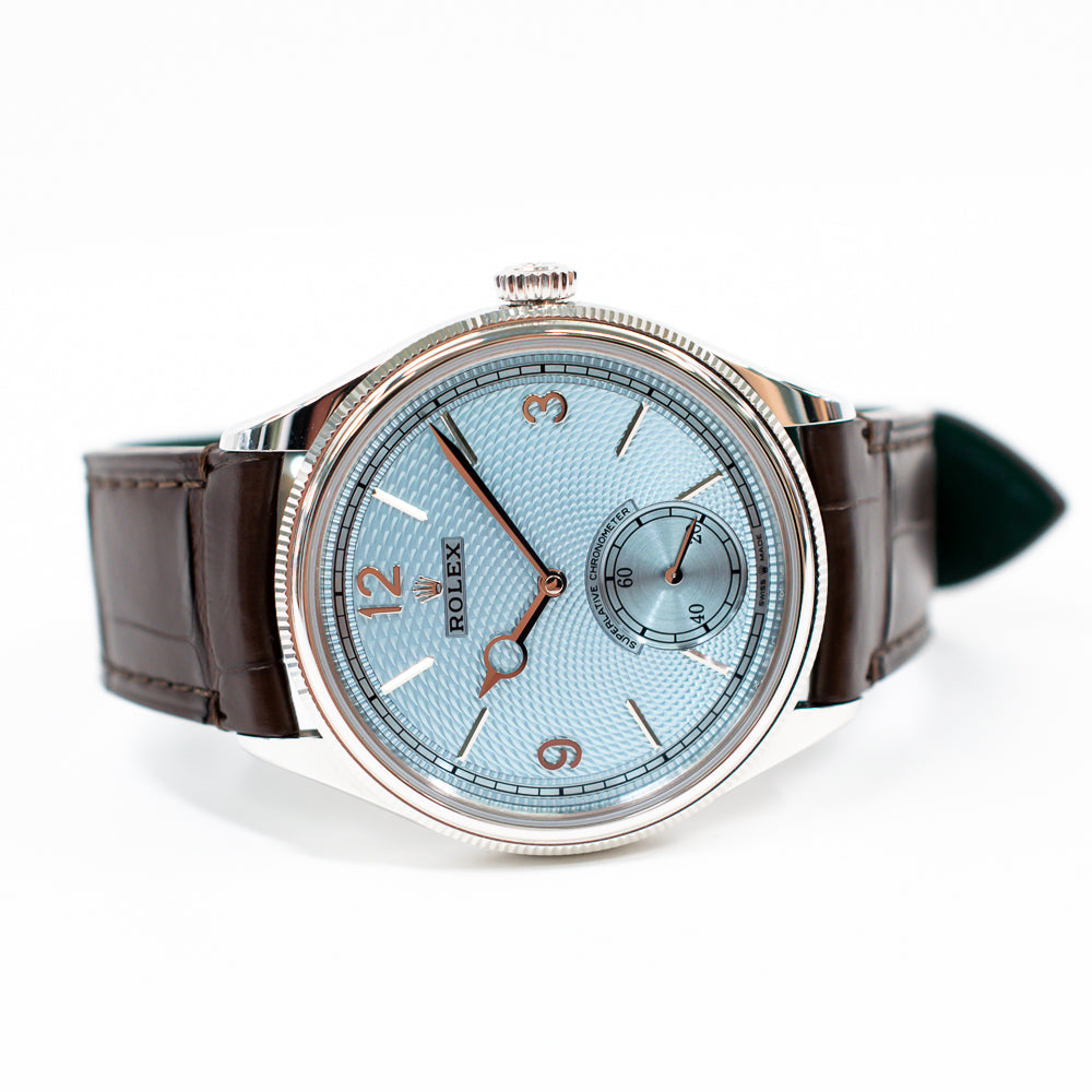 Rolex 1908 39mm Platinum Ice Blue Dial 52506 (2025)