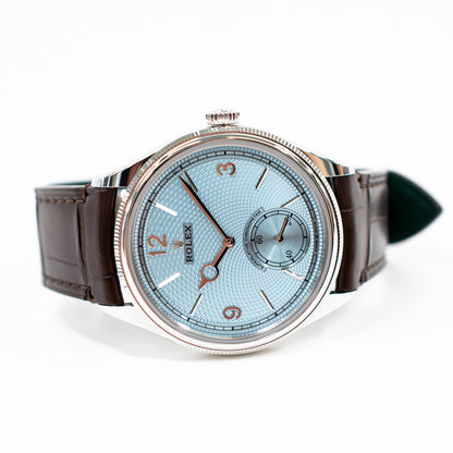 Rolex 1908 39mm Platinum Ice Blue Dial 52506 (2025)