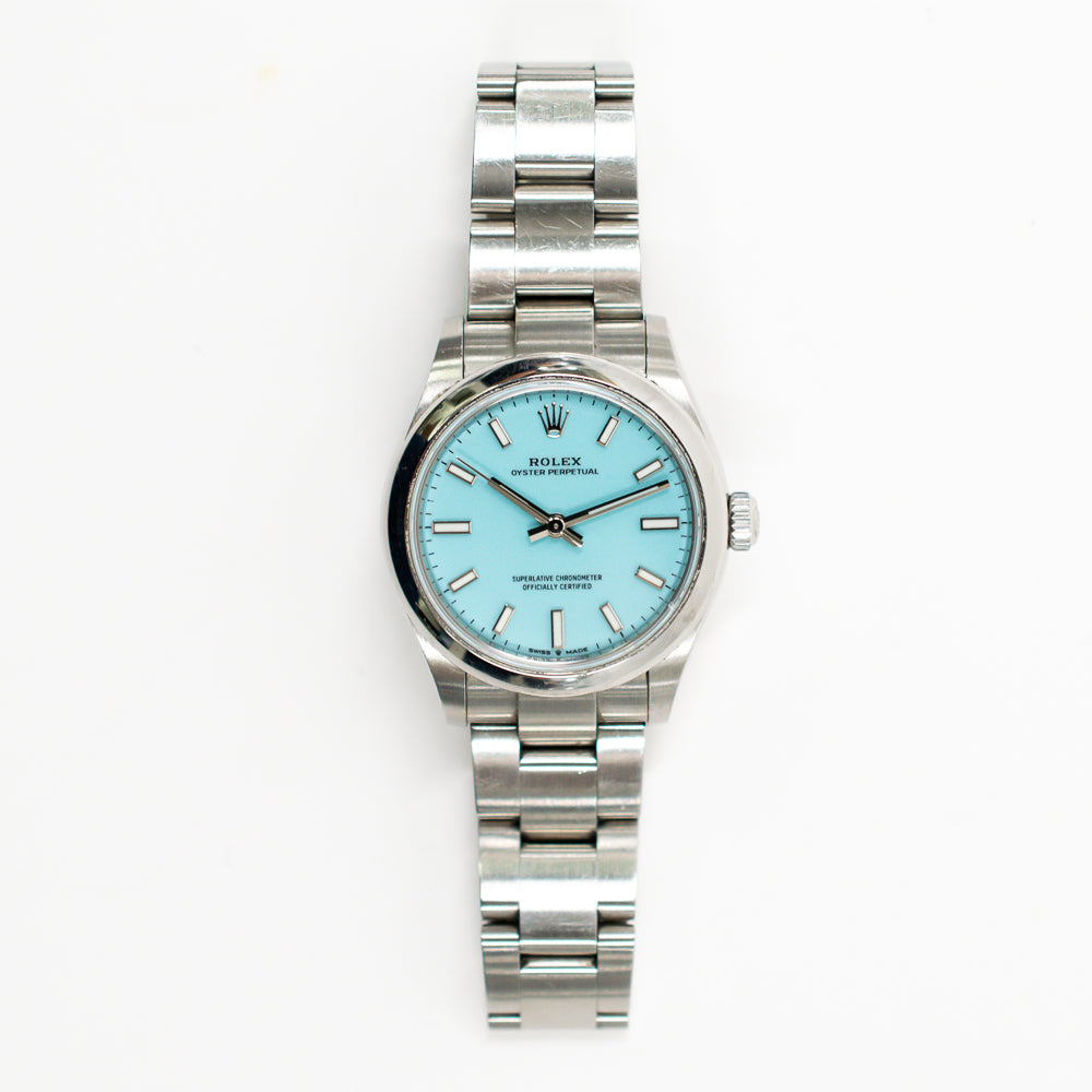 Rolex Oyster Perpetual 31mm Turquoise Dial 277200 (2022)