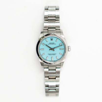 Rolex Oyster Perpetual 31mm Turquoise Dial 277200 (2022)