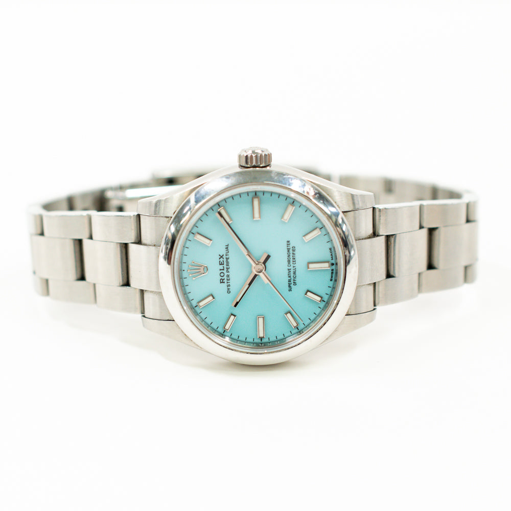 Rolex Oyster Perpetual 31mm Turquoise Dial 277200 (2022)