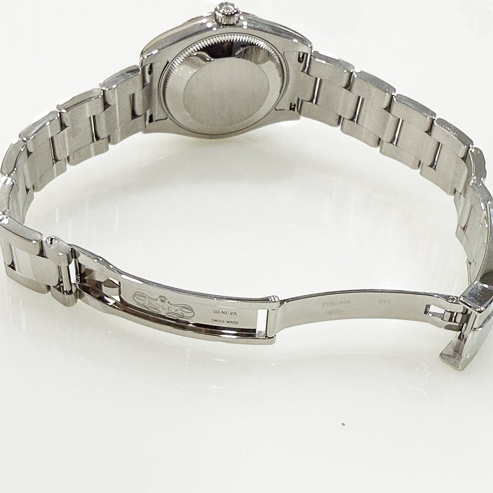 Rolex Datejust 31mm Dark Rhodium Flower Dial 178240 (2014)