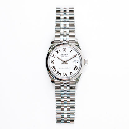 Rolex Datejust 31mm White Roman Dial 278240 (2025)